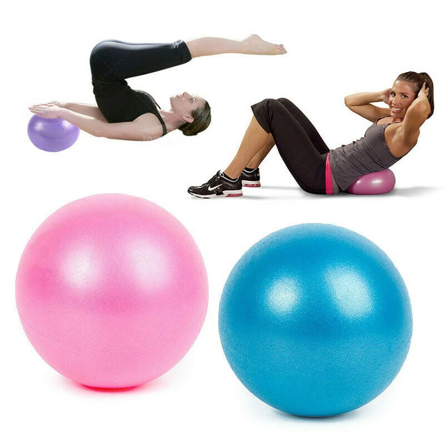 25cm Mini Fitness Balance Yoga Ball for Pilates and Indoor Training