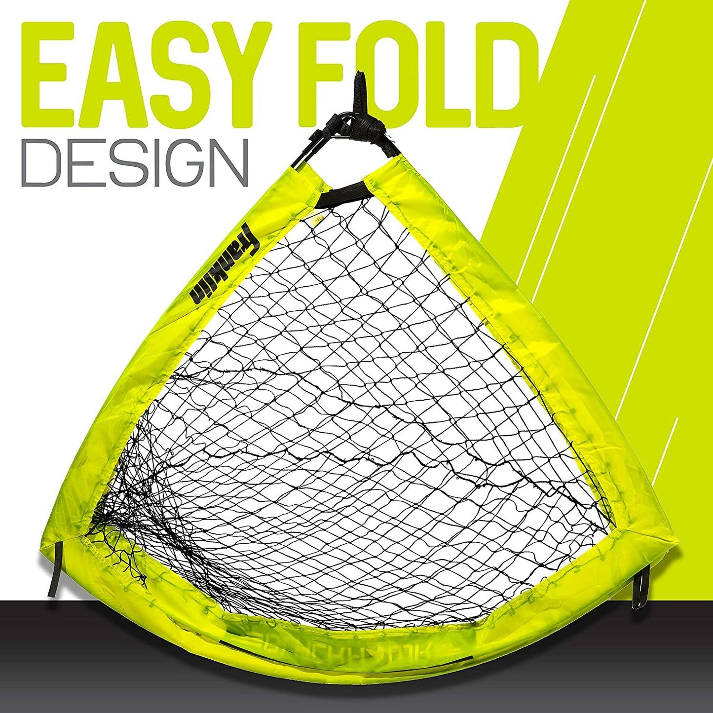 Franklin Sports Portable Pop-Up Soccer Goal Net, Indoor/Outdoor, 12 x 6 Feet