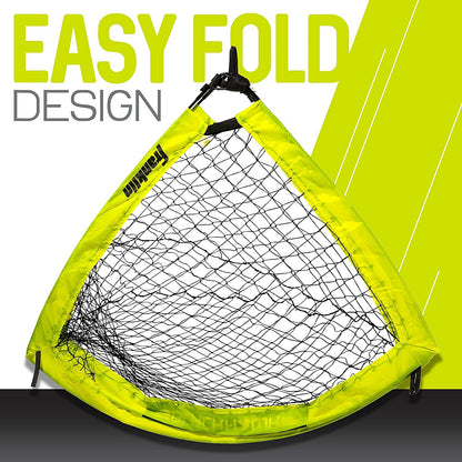 Franklin Sports Portable Pop-Up Soccer Goal Net, Indoor/Outdoor, 12 x 6 Feet