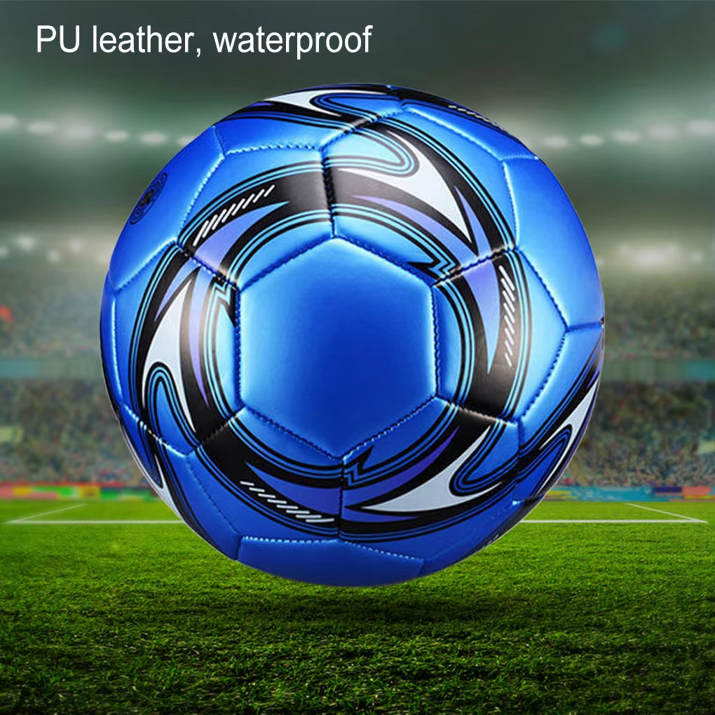 Professional Grade Size 5 Leakproof Soccer Ball - Durable Rubber Construction for Campus Use