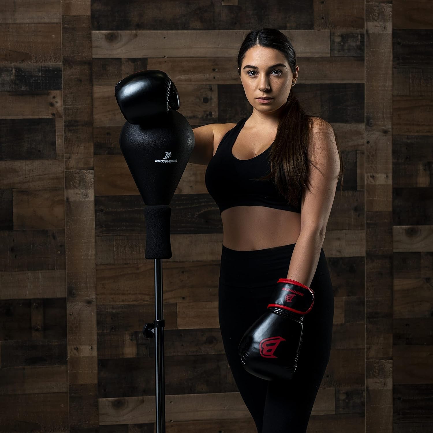 Techtools Adjustable Punching Bag with Stand - Boxing Equipment for Teens and Adults, Ideal for Training, Fitness, and Stress Relief