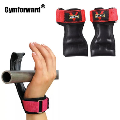 Cowhide Weightlifting Gloves with Wrist Straps for Dumbbells and Barbells - Professional Fitness Gym Equipment