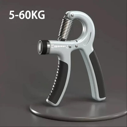 Adjustable Grip Strengthener for Hand and Wrist - 5-60/100/150Kg for Muscle Recovery and Fitness Training