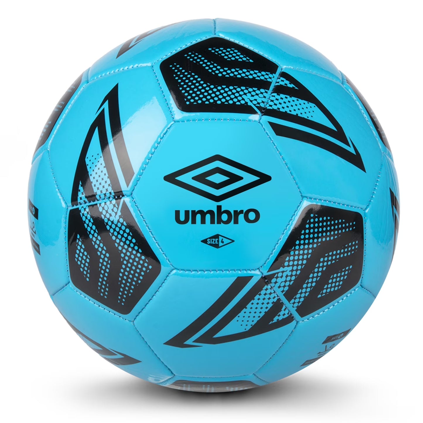 4-Pack Diamond Viper Size 4 Soccer Balls in Blue