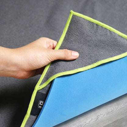 Premium Eco-Friendly Yoga Mat Towel - Non-Slip, Ultra-Soft, Sweat-Absorbent, Quick-Drying