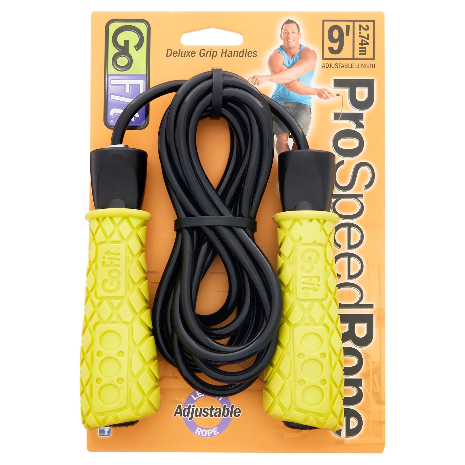 Professional Speed Training Jump Rope with Padded Foam Grips - Adjustable 9ft Rope with Ball Bearing Mechanism for Smooth Rotation, Perfect for Boxing, Cardio, and Endurance Training
