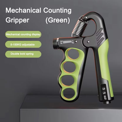 Adjustable Grip Strengthener for Hand and Wrist - 5-60/100/150Kg for Muscle Recovery and Fitness Training