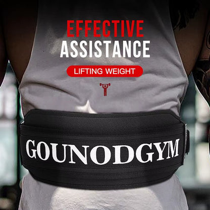EVA Weightlifting Belt for Fitness and Powerlifting - Back Support and Waist Protection for Enhanced Training Performance