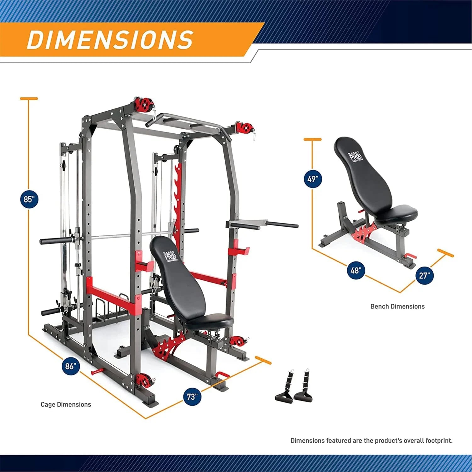 SM-7362 Professional Smith Machine Home Gym System for Comprehensive Full Body Training