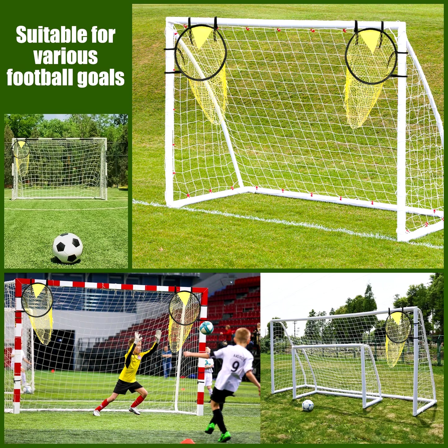 Foldable Soccer Training Target Net for Enhanced Football Skills Development