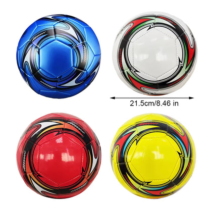 Professional Grade Size 5 Leakproof Soccer Ball - Durable Rubber Construction for Campus Use