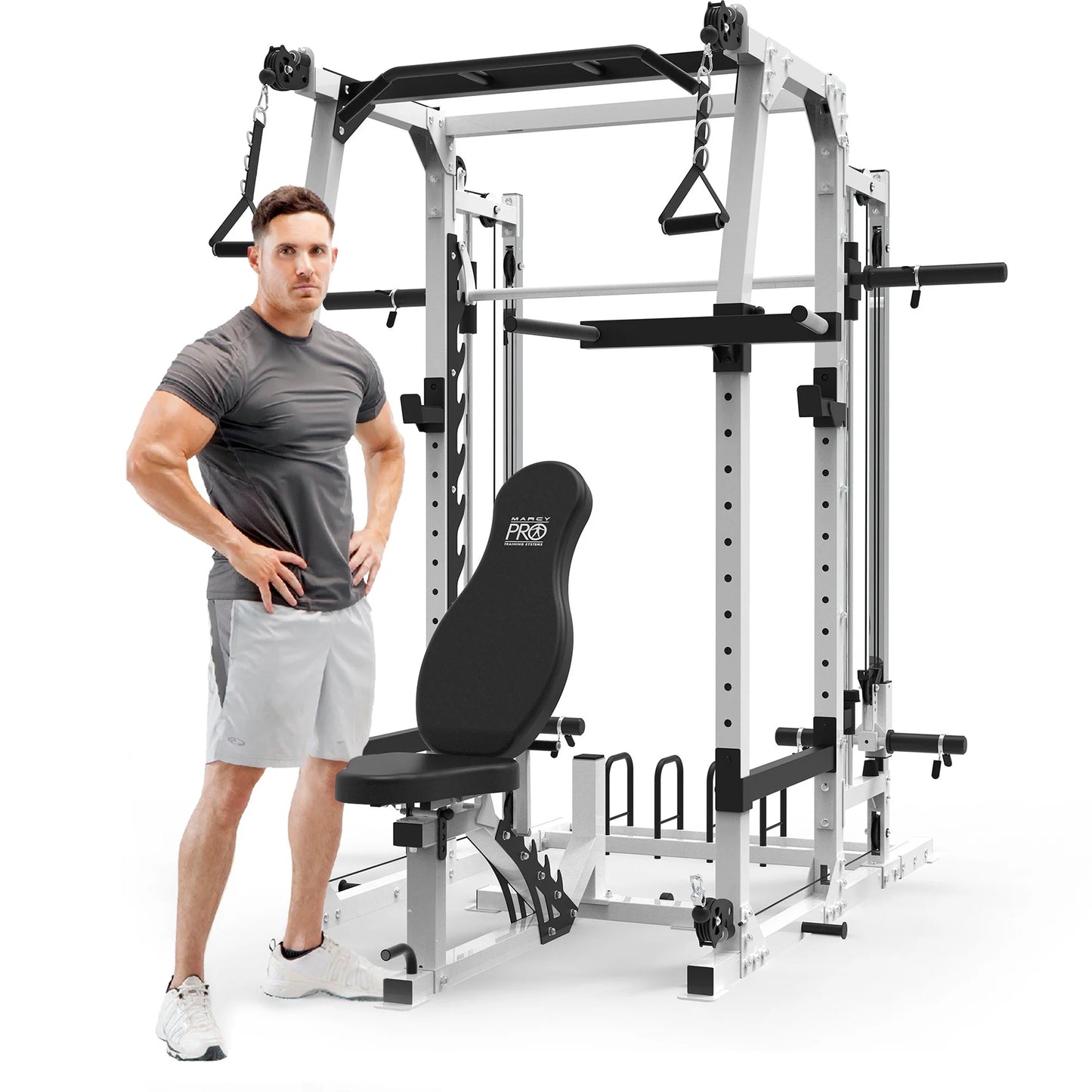 SM-7362 Professional Smith Machine Home Gym System for Comprehensive Full Body Training