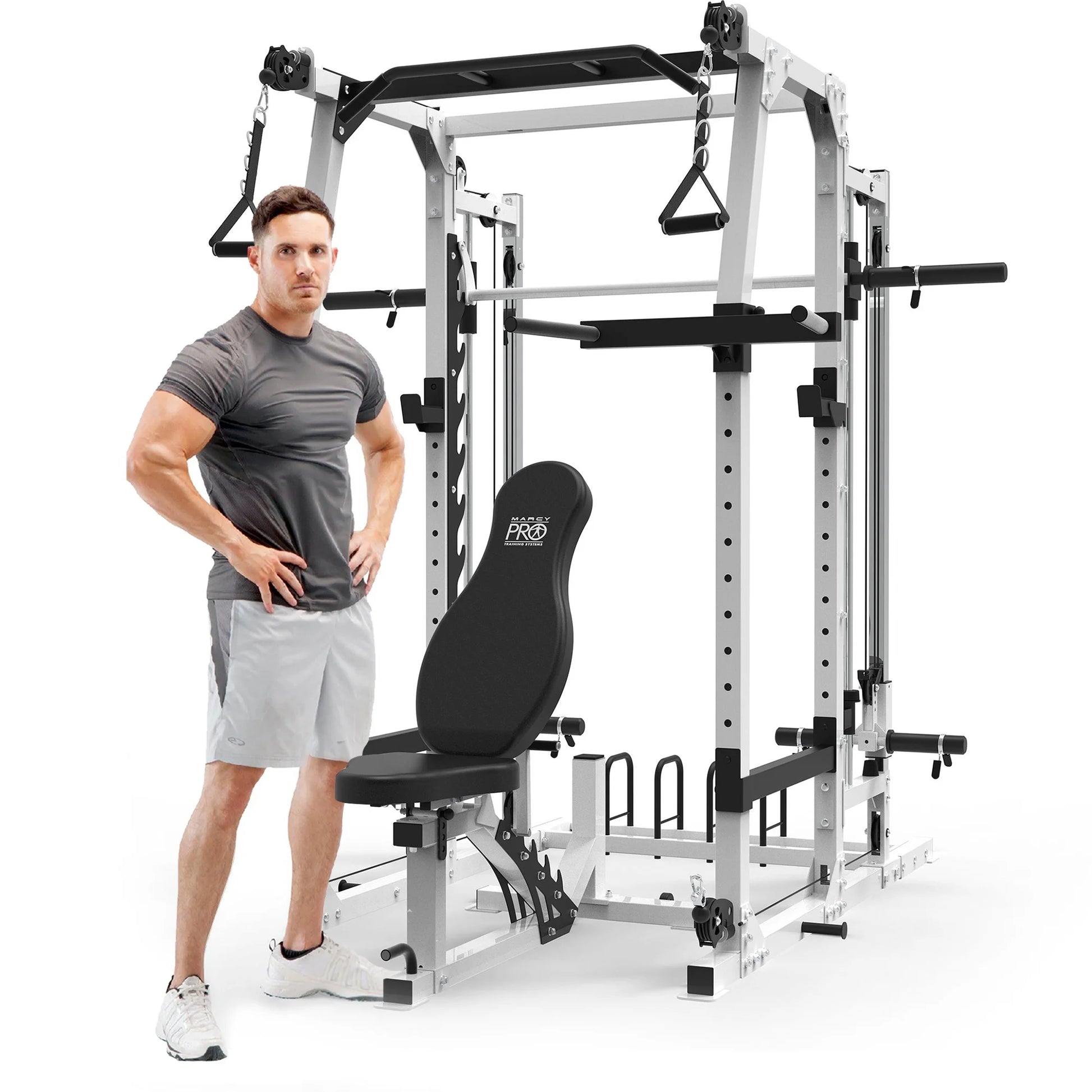 SM-7362 Professional Smith Machine Home Gym System for Comprehensive Full Body Training
