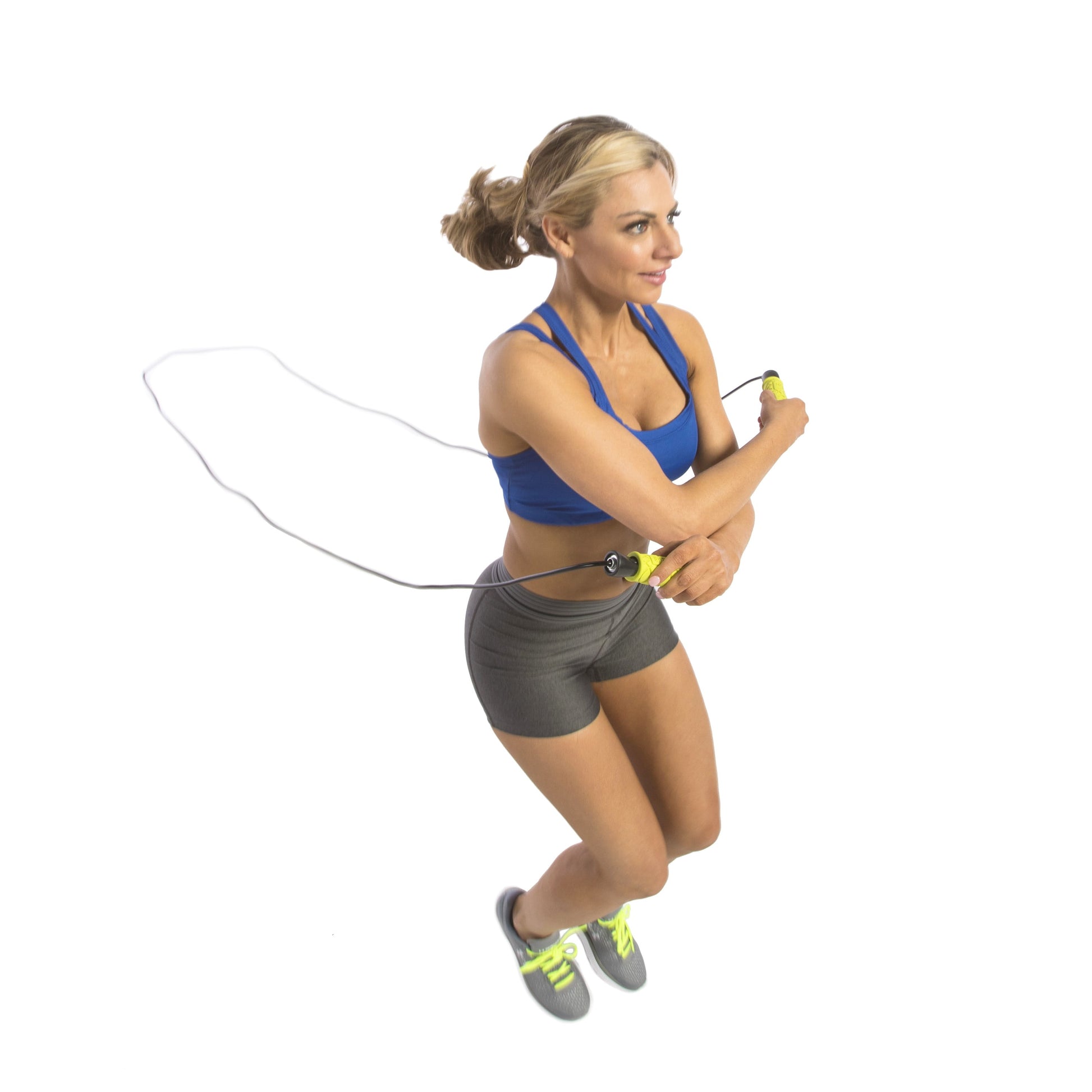 Professional Speed Training Jump Rope with Padded Foam Grips - Adjustable 9ft Rope with Ball Bearing Mechanism for Smooth Rotation, Perfect for Boxing, Cardio, and Endurance Training