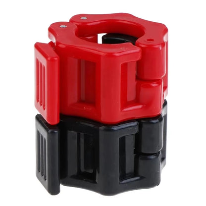 Barbell Collar Lock Clips for 25mm, 28mm, and 30mm Dumbbells - Weight Lifting Clamp Spring Clips for Gym Use