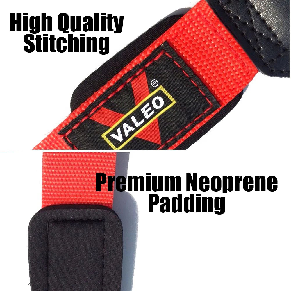 Cowhide Weightlifting Gloves with Wrist Straps for Dumbbells and Barbells - Professional Fitness Gym Equipment