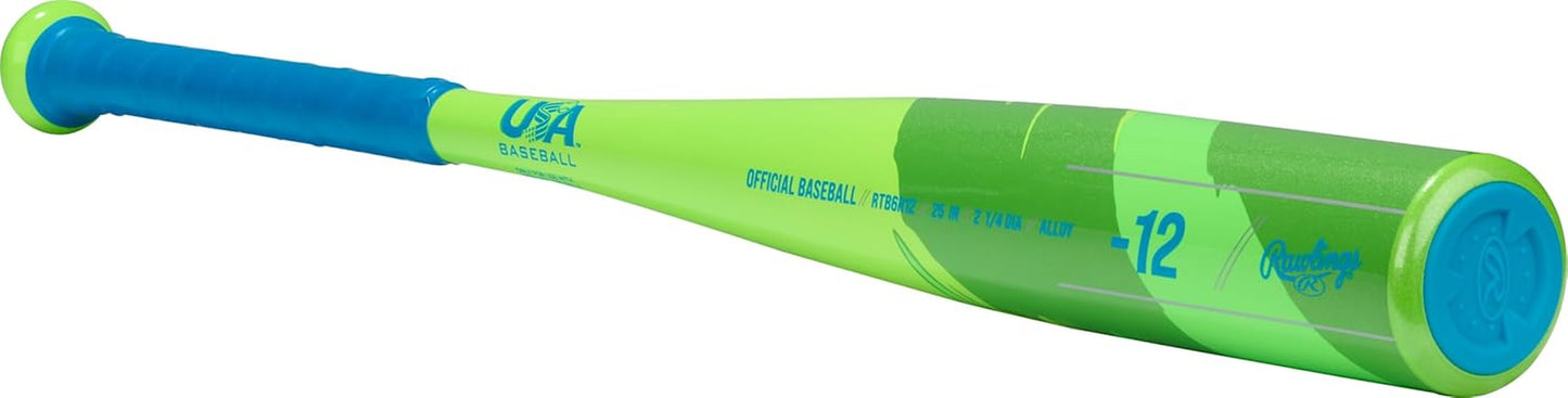 Raptor T-Ball Bat - USA Approved -12 Drop, 2 1/4" Barrel, One-Piece Aluminum Construction
