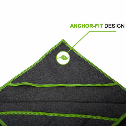 Premium Eco-Friendly Yoga Mat Towel - Non-Slip, Ultra-Soft, Sweat-Absorbent, Quick-Drying