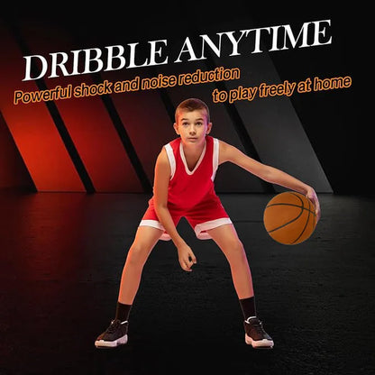 Grooved Silent Basketball - 29.5''/27.9'' Foam Indoor Training Ball for Quiet Dribbling and Bounce
