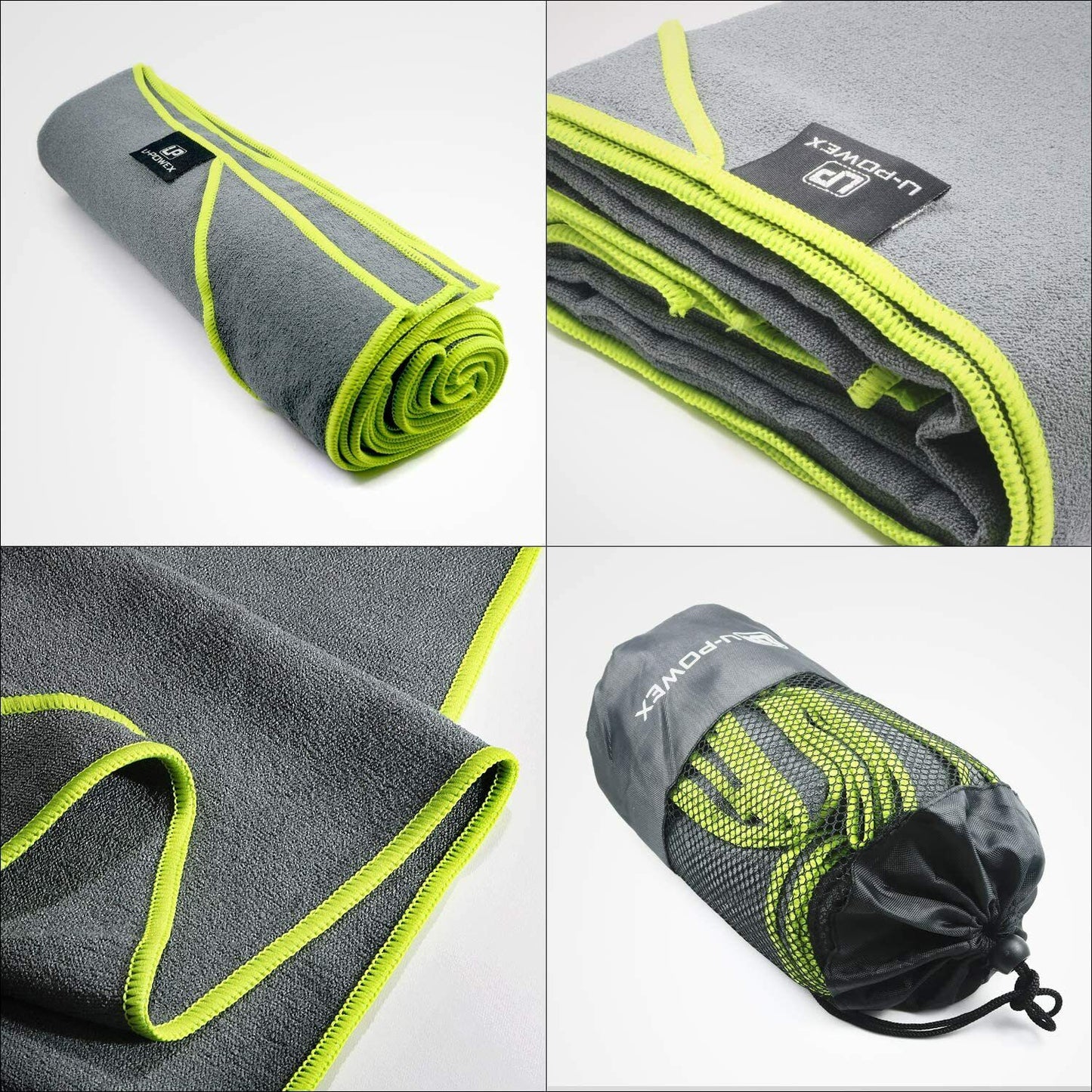 Premium Eco-Friendly Yoga Mat Towel - Non-Slip, Ultra-Soft, Sweat-Absorbent, Quick-Drying