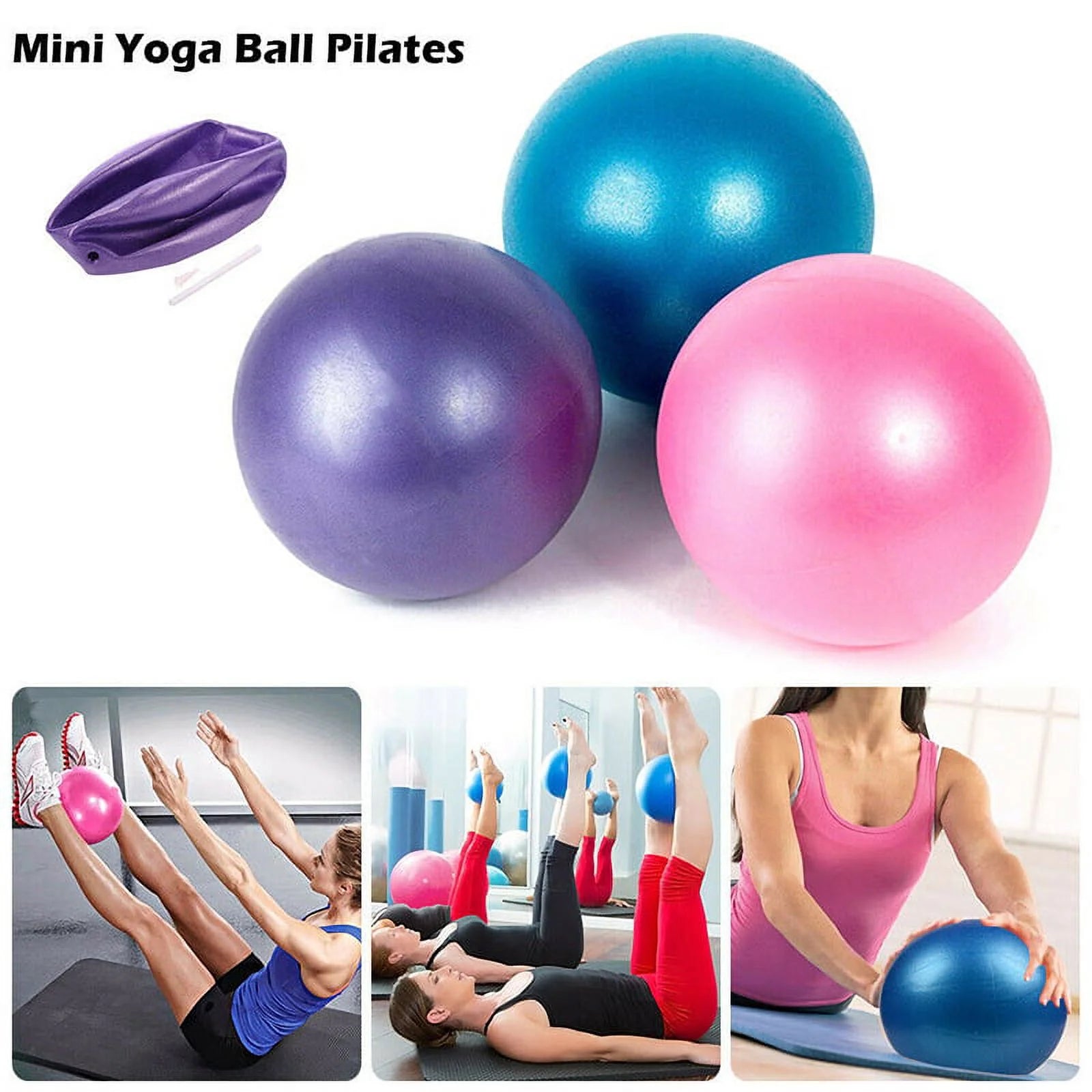 25cm Mini Fitness Balance Yoga Ball for Pilates and Indoor Training